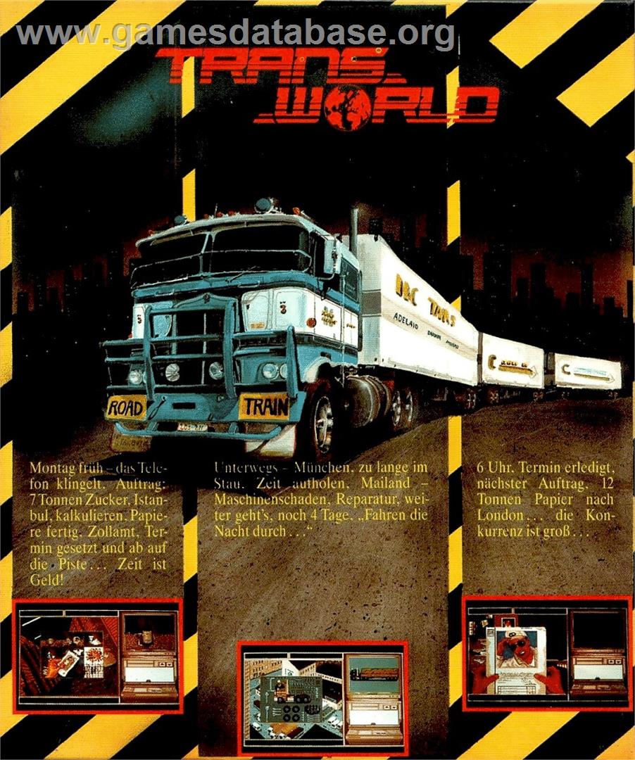 Transworld - Atari ST - Artwork - Box Back